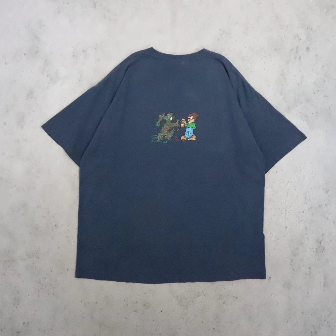 Vintage Breakdown Graffiti Skate T-Shirt Size 2XL Y2K