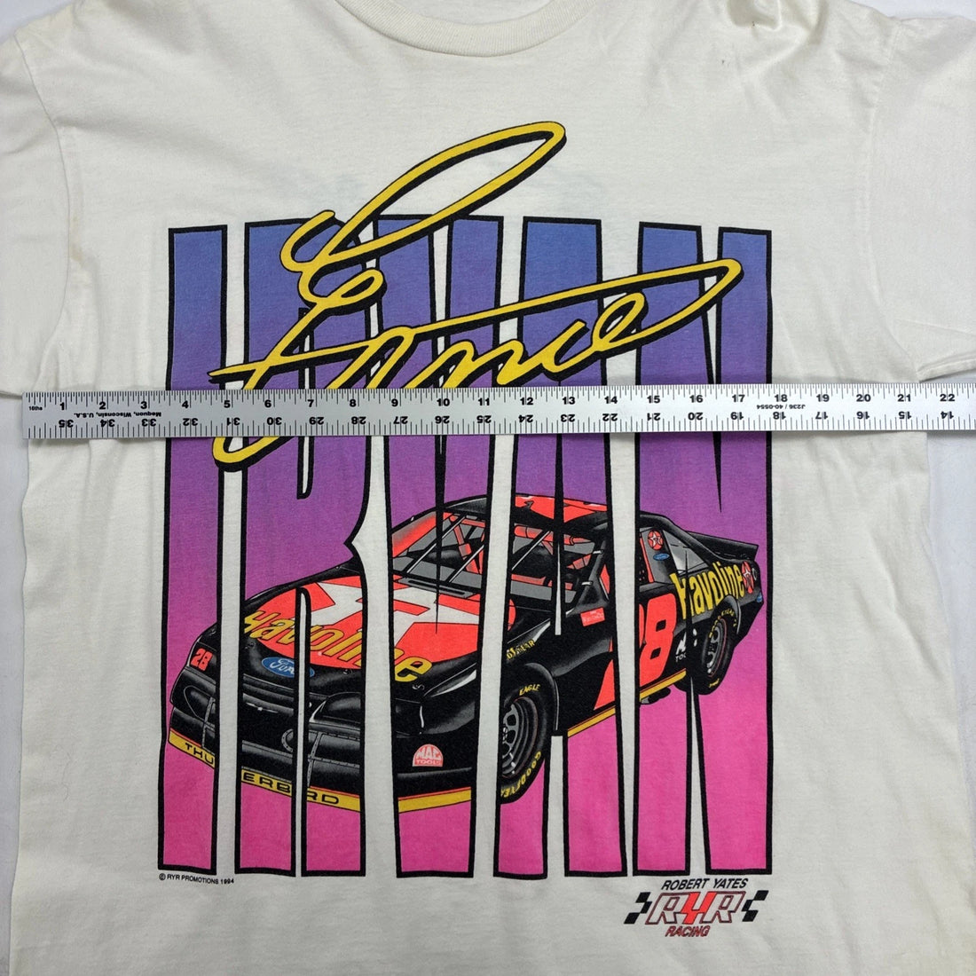 Vintage Ernie Irvan Texaco Havoline Racing T-Shirt Size XL 90s