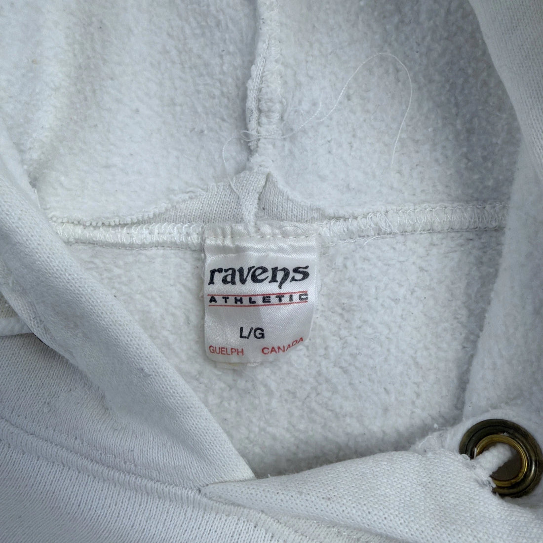 Vintage Royal Military College Sweatshirt Hoodie Size Large 90s