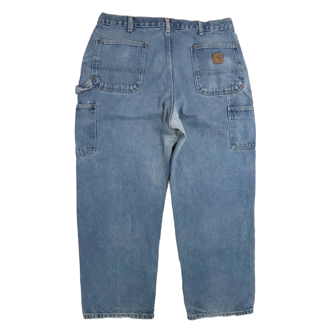 Vintage Carhartt Carpenter Double Knee Denim Jeans Work Pants 38 X 30 B73 DST