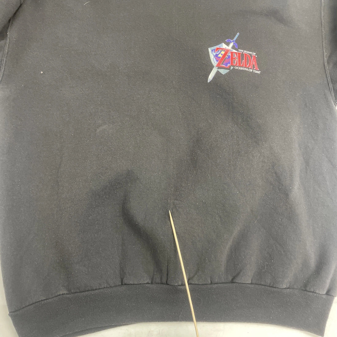 Vintage Zelda Ocarina Of Time Sweatshirt XL Nintendo Video Game Promo 90s