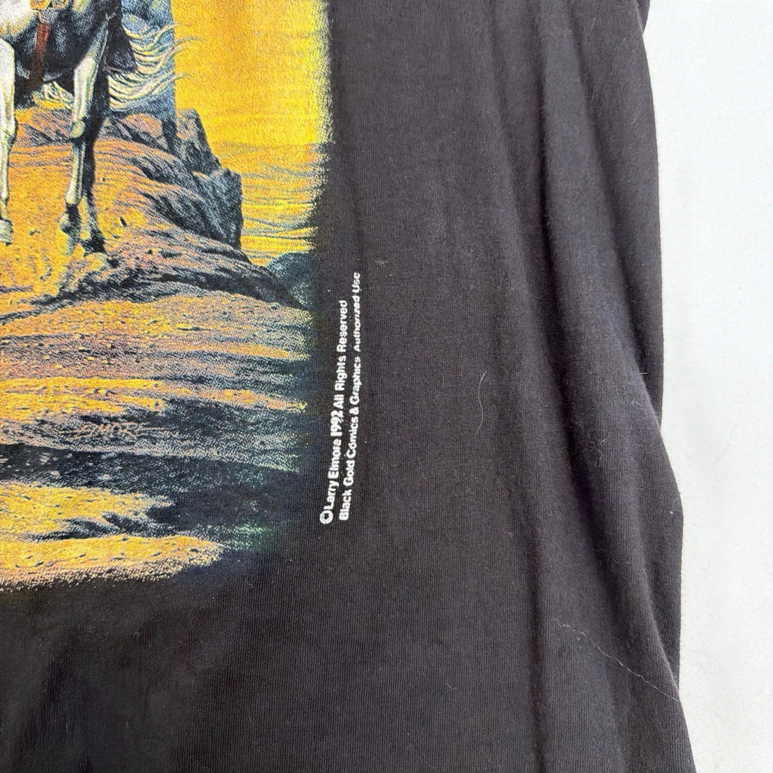 Vintage Valley Of Steel Larry Elmore T-Shirt XL