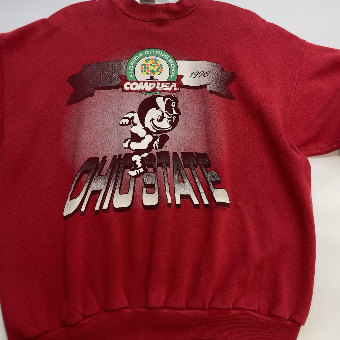 Vintage Ohio State Buckeyes Florida Citrus Bowl Sweatshirt 2XL 1996 90s NCAA