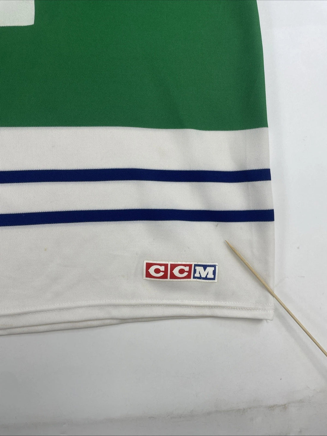O.C. Ale-Ers CCM Hockey Jersey Size Large Green