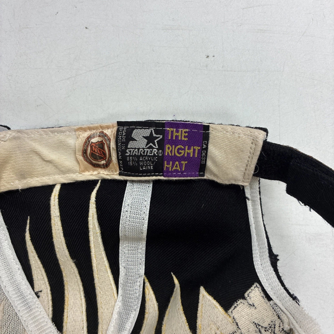 Vintage Pittsburgh Penguins Wool Shockwave Starter Hat OSFA NHL