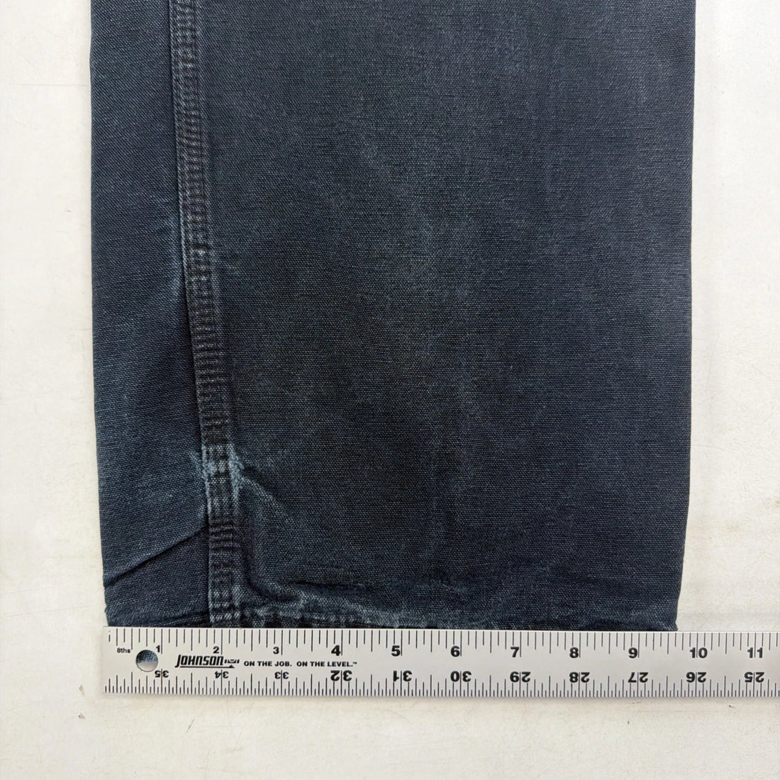 Carhartt Canvas Carpenter Work Pants Size 38 X 30 Black