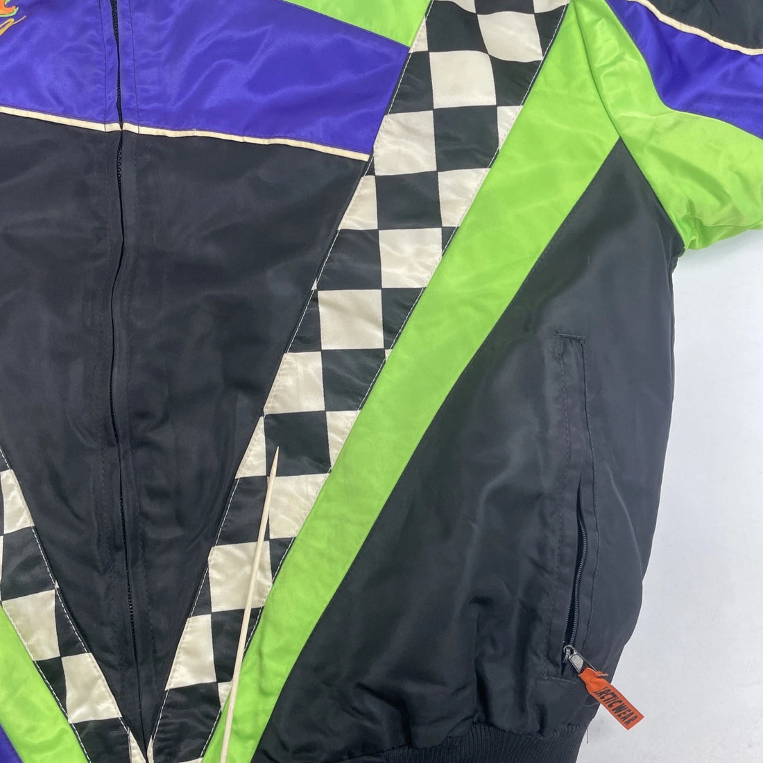 Vintage Arctic Cat Arcticwear Snowmobile Racing Jacket Size Large