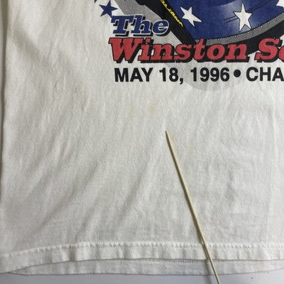 Vintage Dale Earnhardt Winston Select Racing T-Shirt Size Large 1996 90s