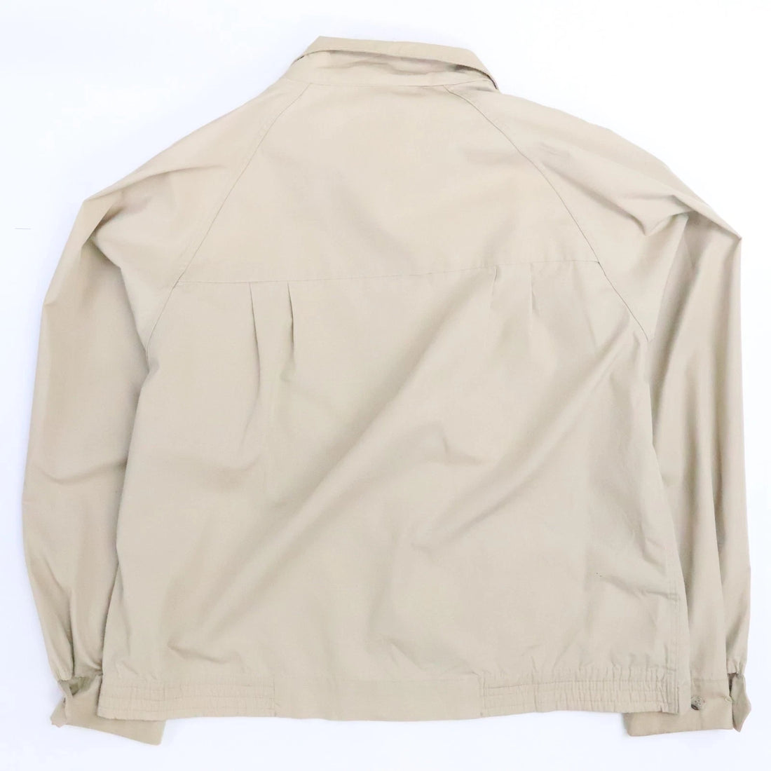 Vintage London Fog Harrington Bomber Light Jacket Size 46 Long Beige