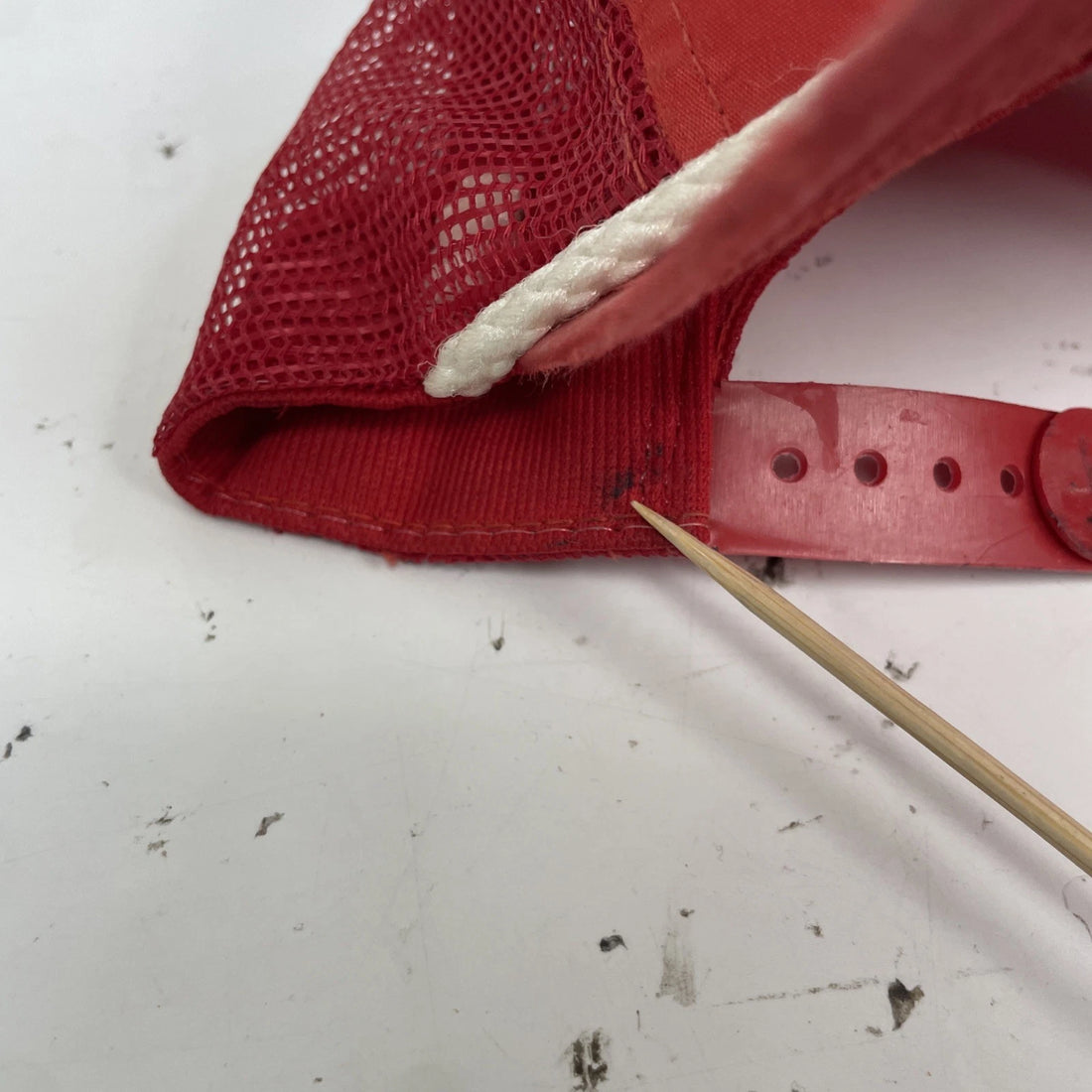 Vintage Coca-Cola Satin Trucker Snapback Hat Cap OSFA Red Coke Promo