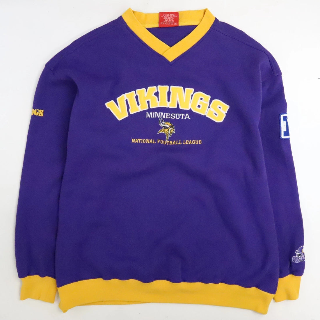 Vintage Minnesota Vikings Sweatshirt Size 2XL Purple NFL