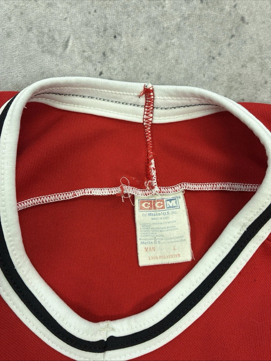 Vintage Russian Penguins CCM Jersey Size Large