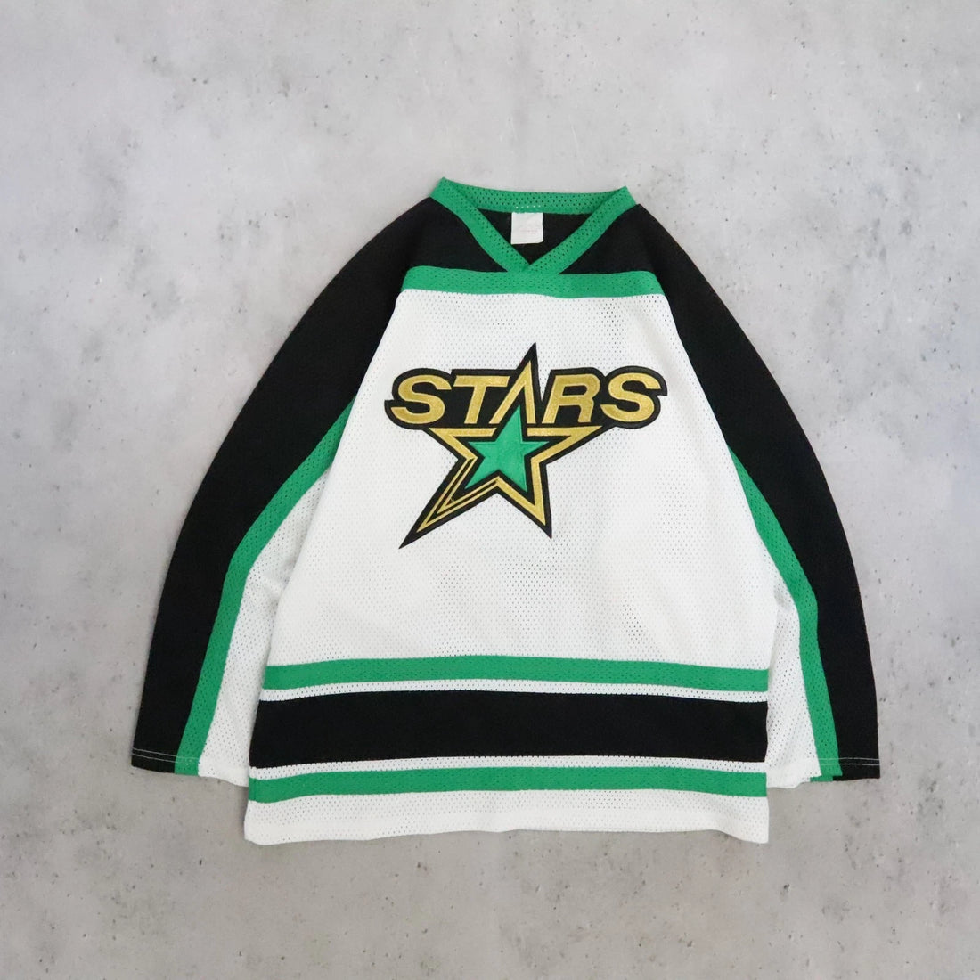 Vintage Dallas Stars Athletic Knit Hockey Jersey Size XL NHL