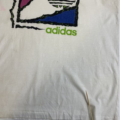Vintage International Adidas Trefoil T-Shirt Size Large 80s