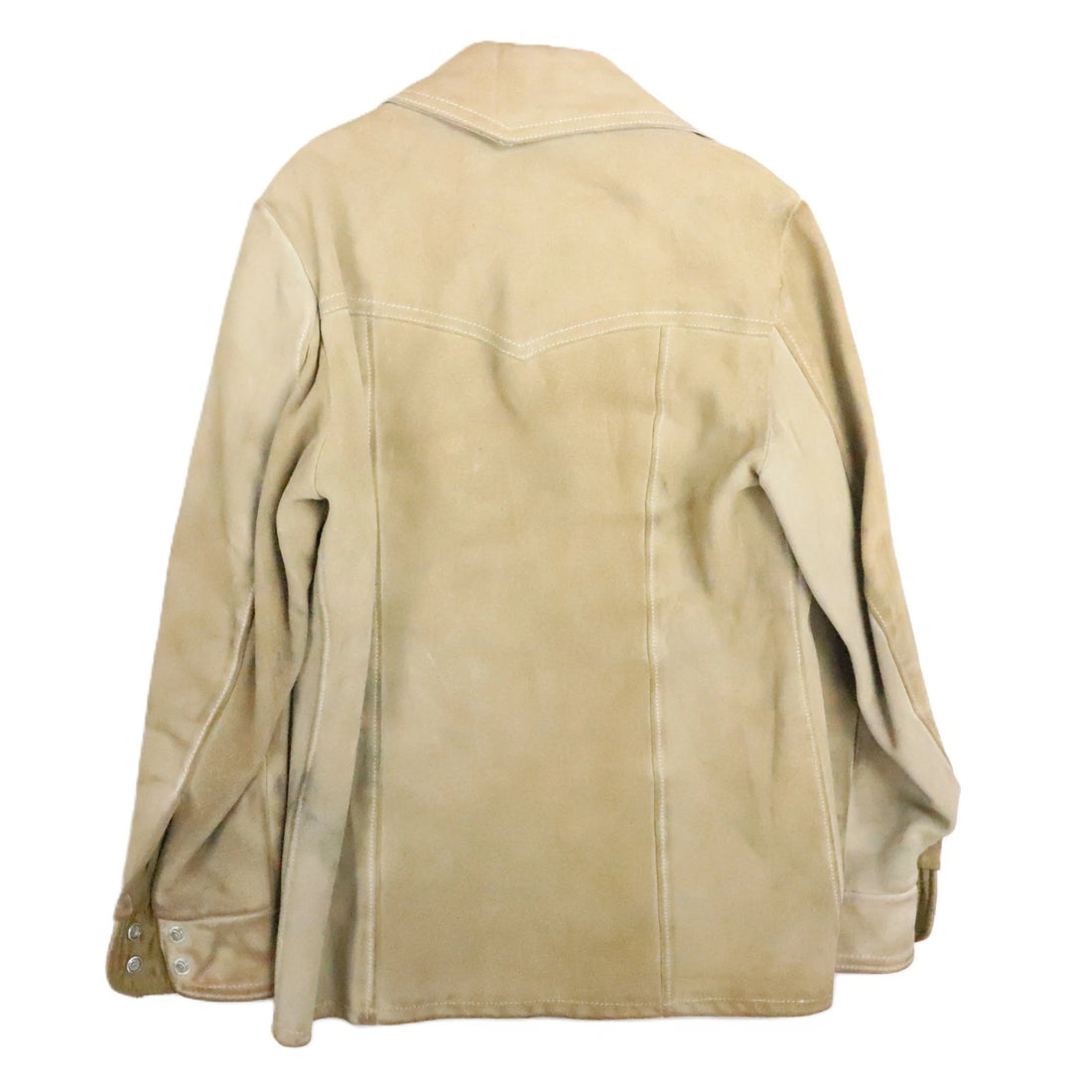 Vintage Schott Bros Western Leather Suede Shirt Jacket Size Medium