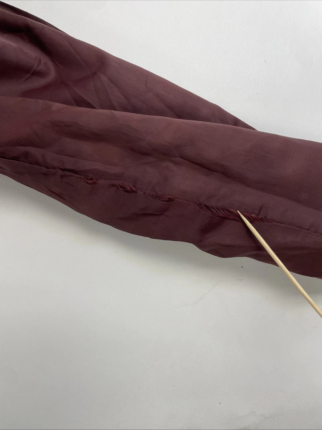 Vintage Members Only Leather Bomber Jacket Size 40 Brown