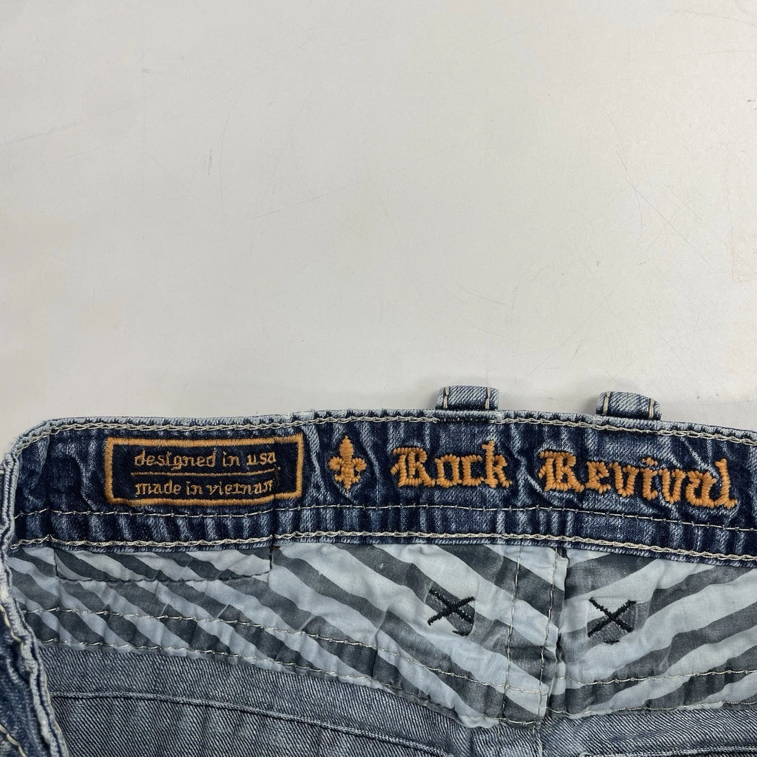 Vintage Rock Revival Denim Jeans Pants Size 32 Layne Boot Y2K