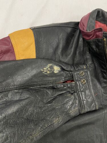 Vintage Washington Redskins Starter Leather Varsity Jacket Size Medium 90s NFL