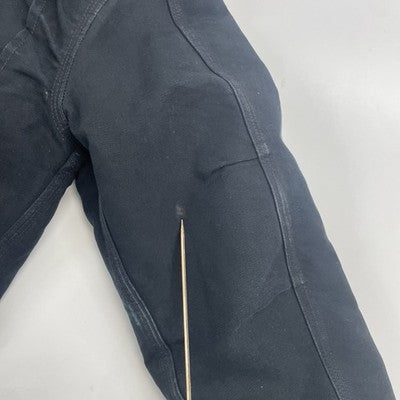 Carhartt Canvas Arctic Work Jacket Size Large Black