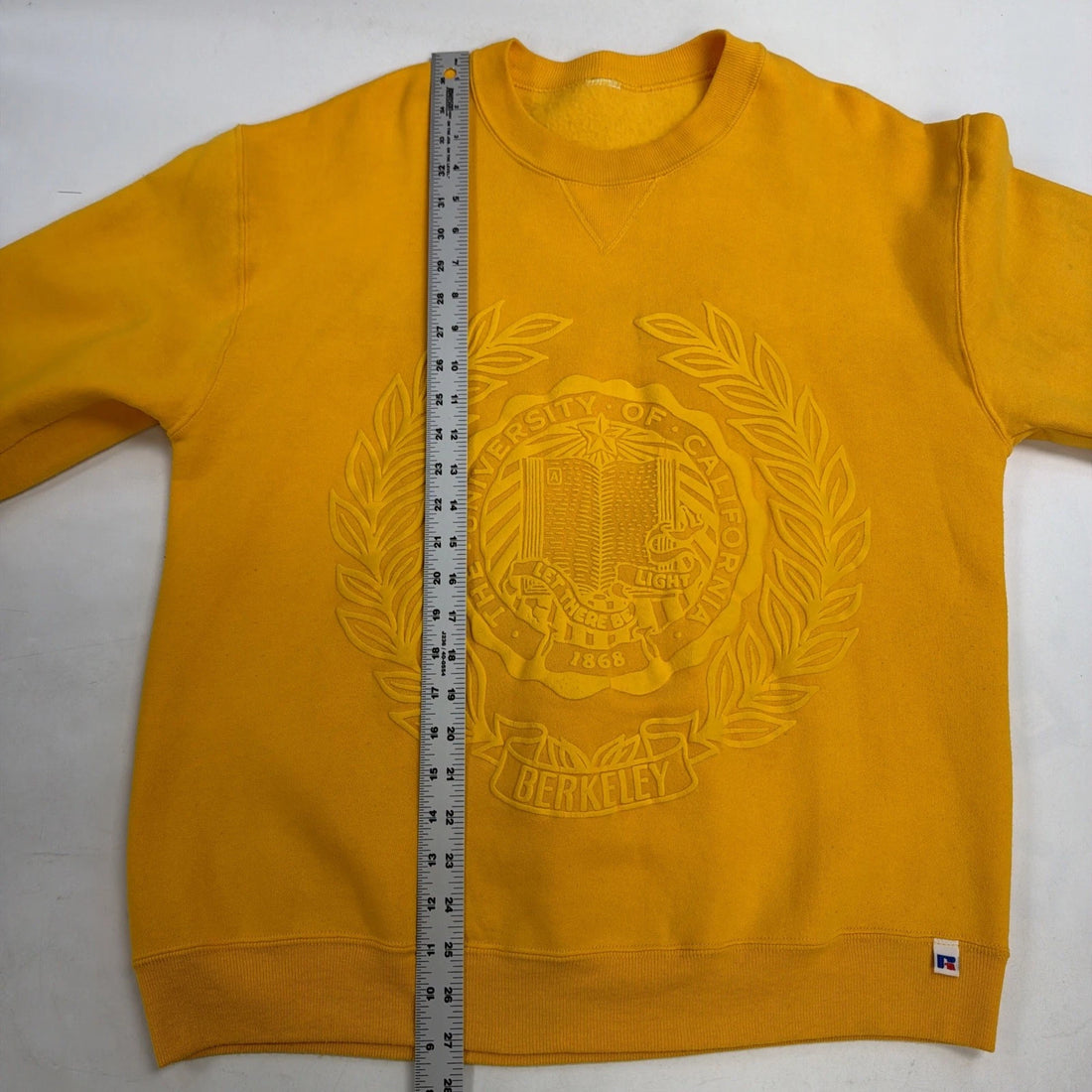 Vintage Berkeley University Crest Russell Athletic Crewneck Sweatshirt XL 90s