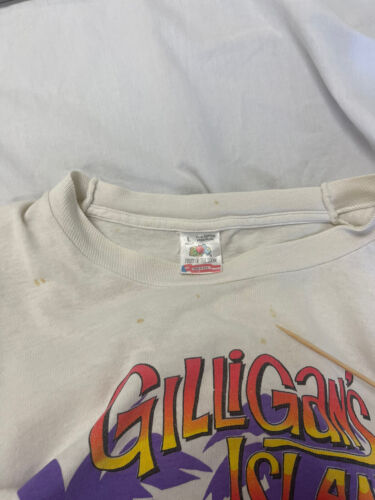 Vintage Gilligan's Island T-Shirt Size Large Sitcom TV Promo 1993 90s