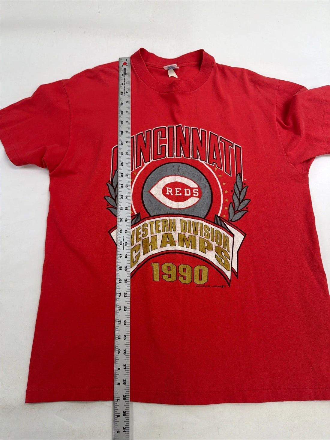 Vintage Cincinnati Reds T-Shirt Size XL 1990 90s MLB