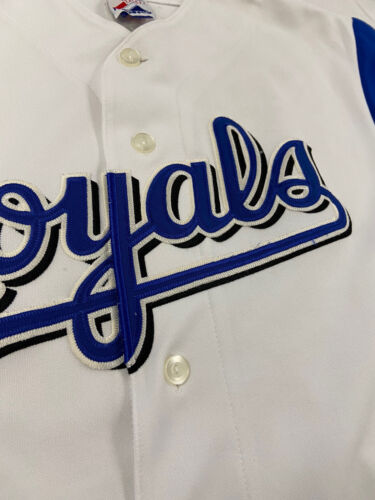 Vintage Kansas City Royals Majestic Baseball Jersey Size Medium MLB