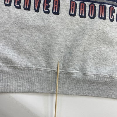 Vintage Denver Broncos Mile High Salute Sweatshirt Crewneck Size XL NFL