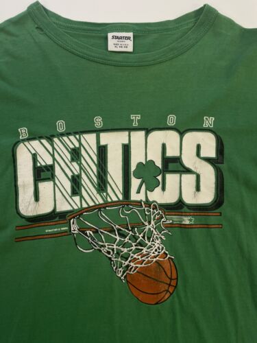 Vintage Boston Celtics Starter T-Shirt Size XL 90s NBA