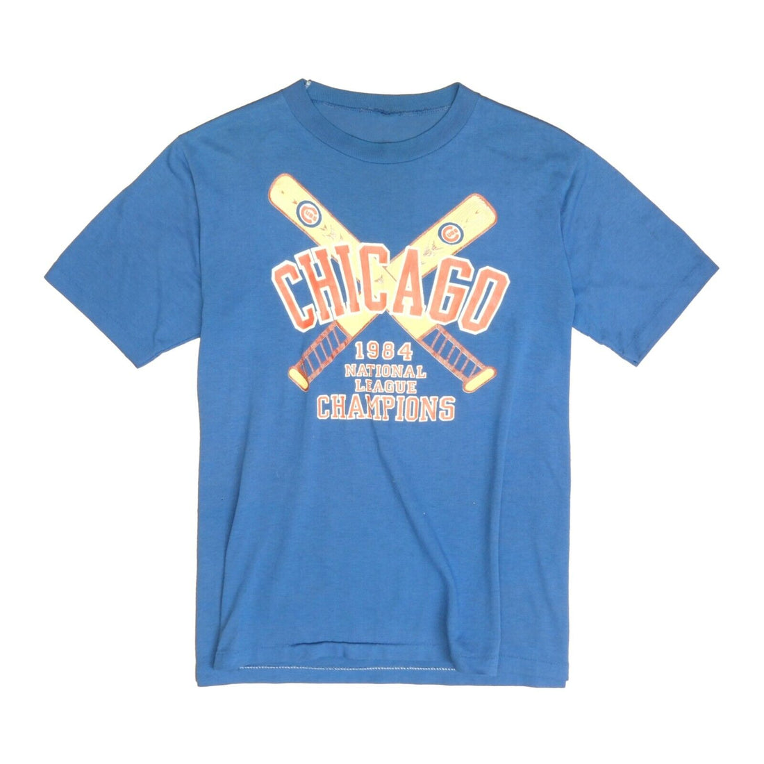 Vintage Chicago Cubs National League Champions T-Shirt Size Small 1984 –  Throwback Vault
