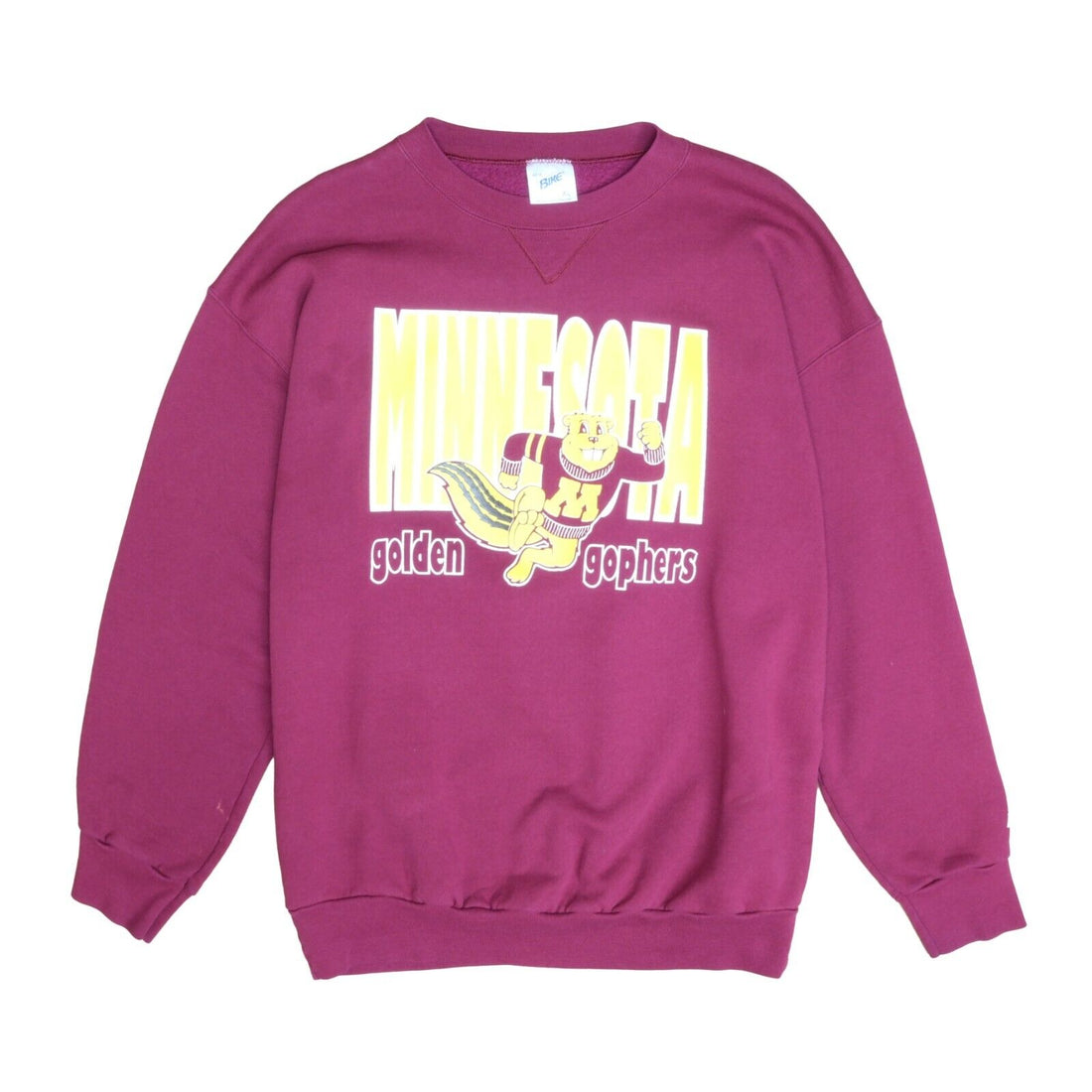Vintage Minnesota Golden Gophers Sweatshirt Crewneck Size XL 90s NCAA