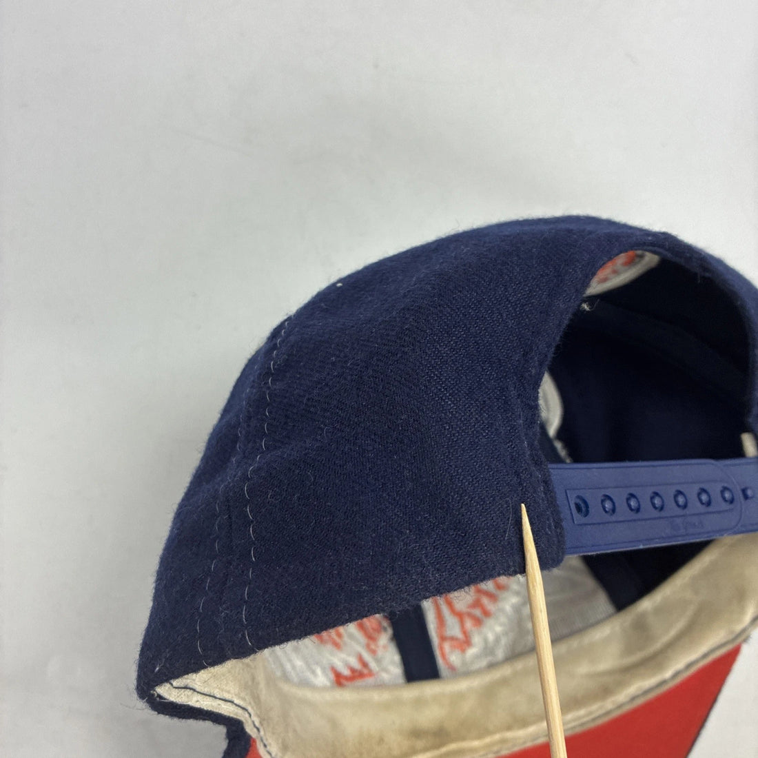 Vintage Detroit Tigers The Game Wool Snapback Hat Cap OSFA 90s MLB