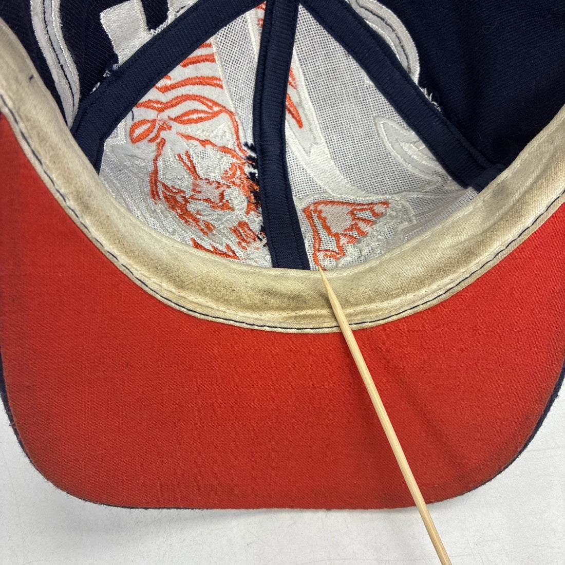 Vintage Detroit Tigers The Game Wool Snapback Hat Cap OSFA 90s MLB
