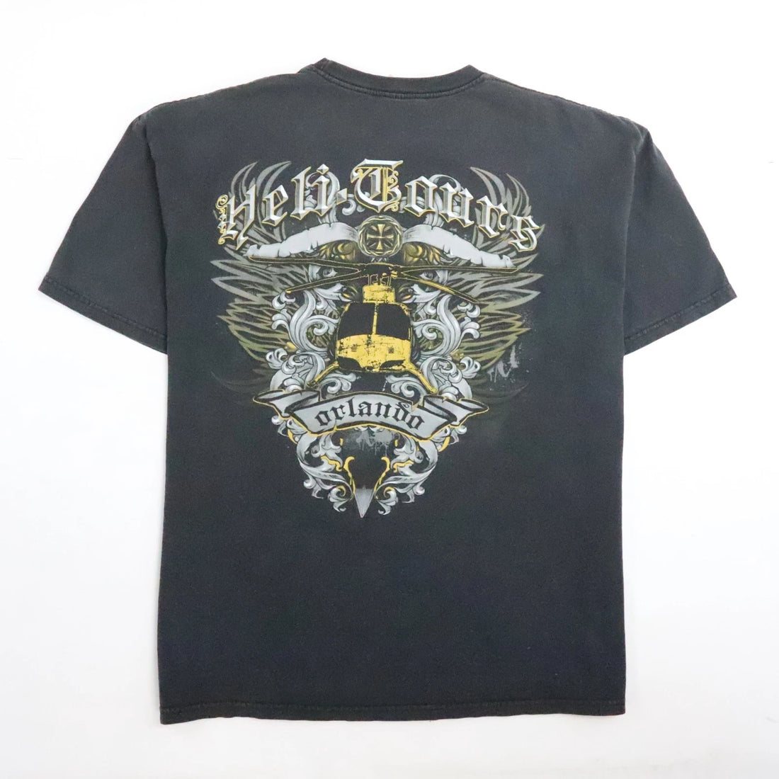Heli-Tours Orlando T-Shirt Size XL Y2K Style