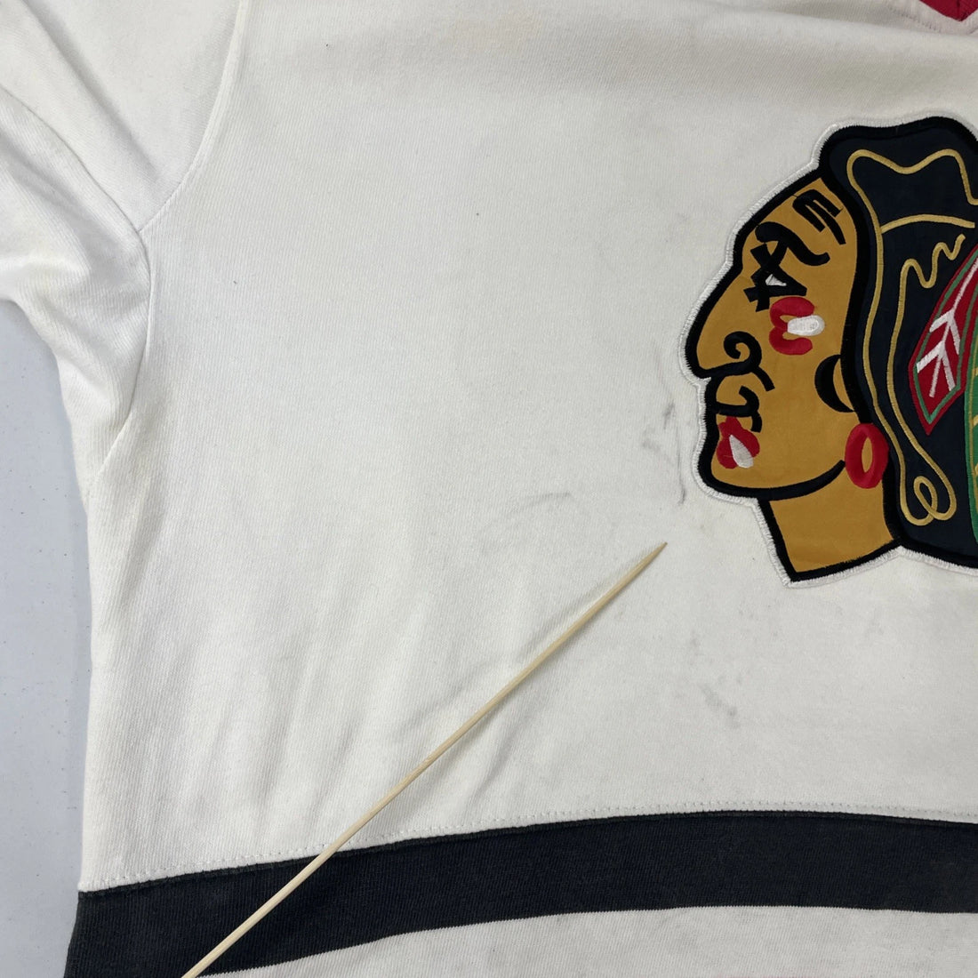 Vintage Chicago Blackhawks Starter Cotton Jersey Size XL NHL
