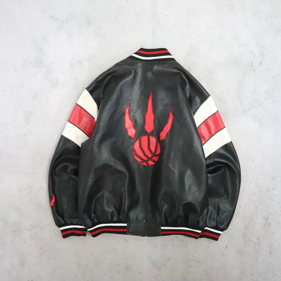 Toronto Raptors G-III Faux Leather Jacket Size XL NBA