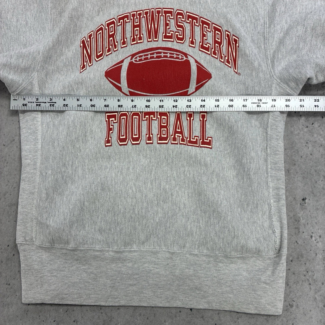 Vintage Northwestern Football Champion Reverse Weave Sweatshirt Large 90s NCAA