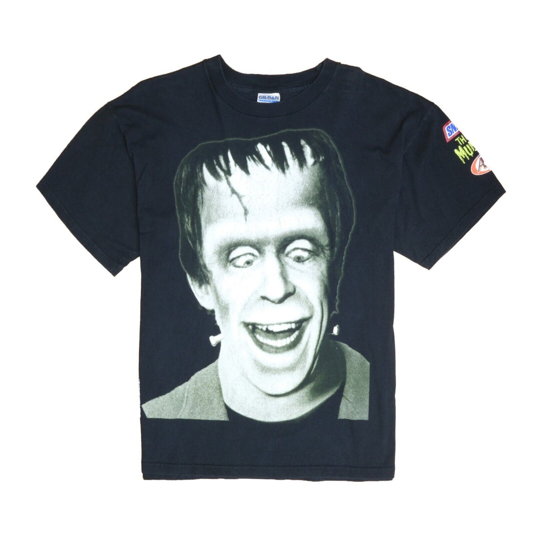Vintage Frankenstein The Munsters T-Shirt XL Snack Promo A&W Snickers 1998 90s