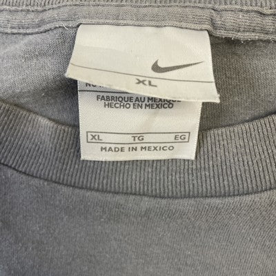 Vintage Nike Spell Out T-Shirt Size XL Gray