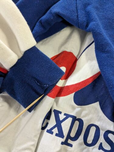 Vintage Montreal Expos Sweatshirt Crewneck Size Medium MLB