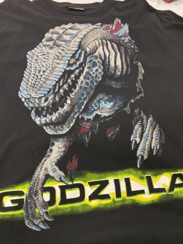Vintage Godzilla T-Shirt Size Large Movie Promo 1998 90s