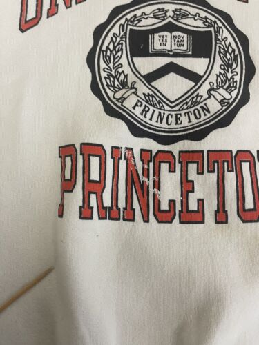 Vintage Princeton Tigers Champion Sweatshirt Crewneck Size Large 80s N –  Throwback Vault