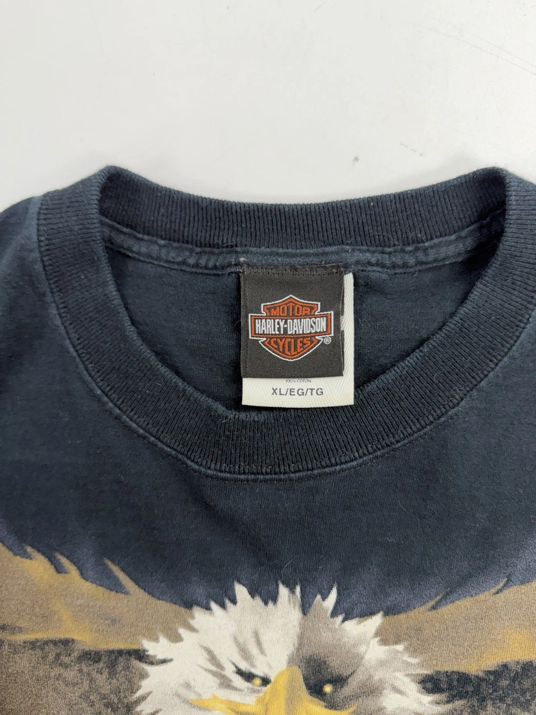 Vintage Harley Davison Eagle 100 T-Shirt Size XL 2003 Y2K