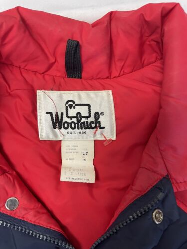 Vintage Woolrich Puffer Vest Jacket Size XL 70s 80s Insulated