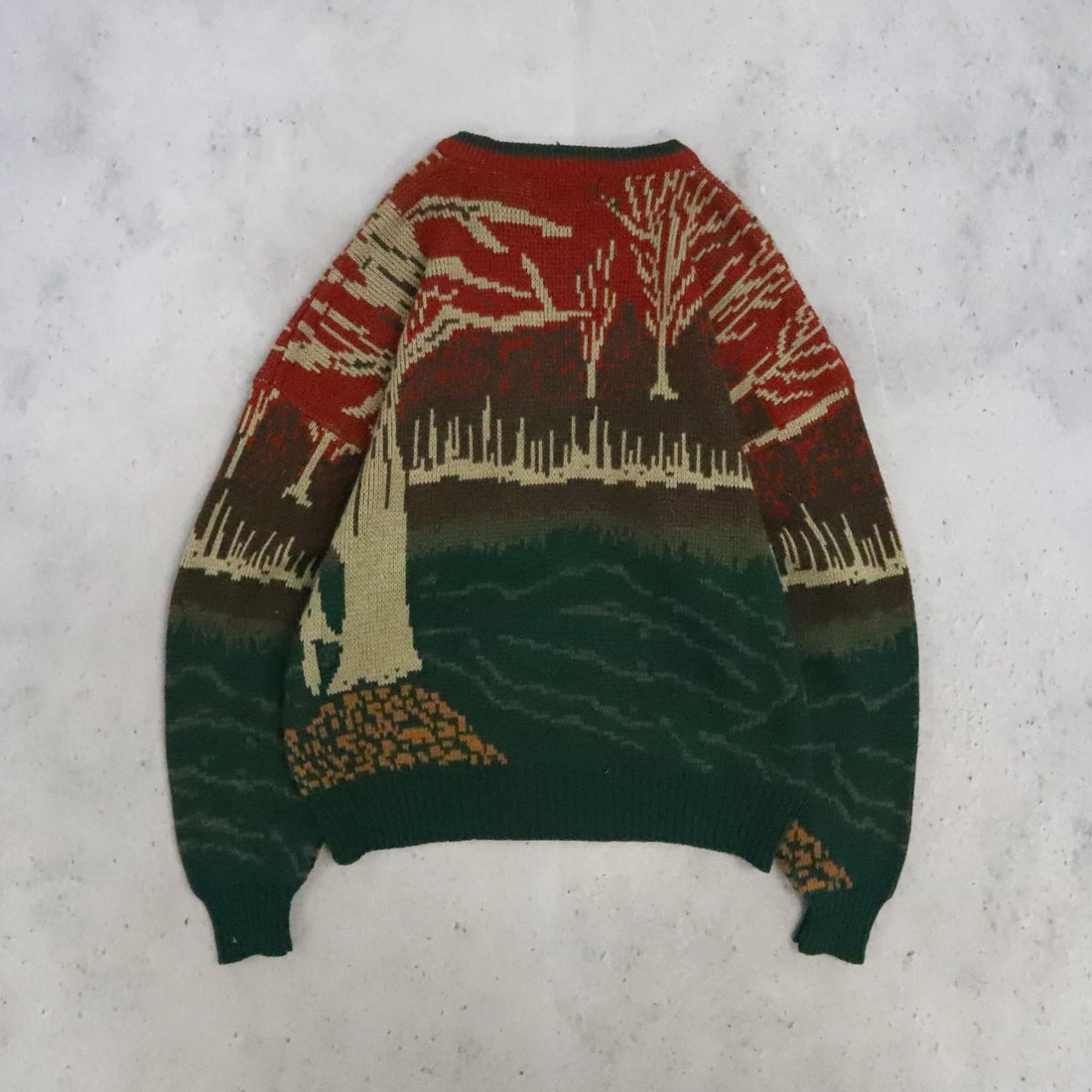 Vintage Deer Campus Crewneck Sweater Size XL