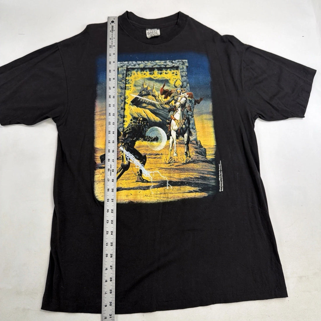 Vintage Valley Of Steel Larry Elmore T-Shirt XL