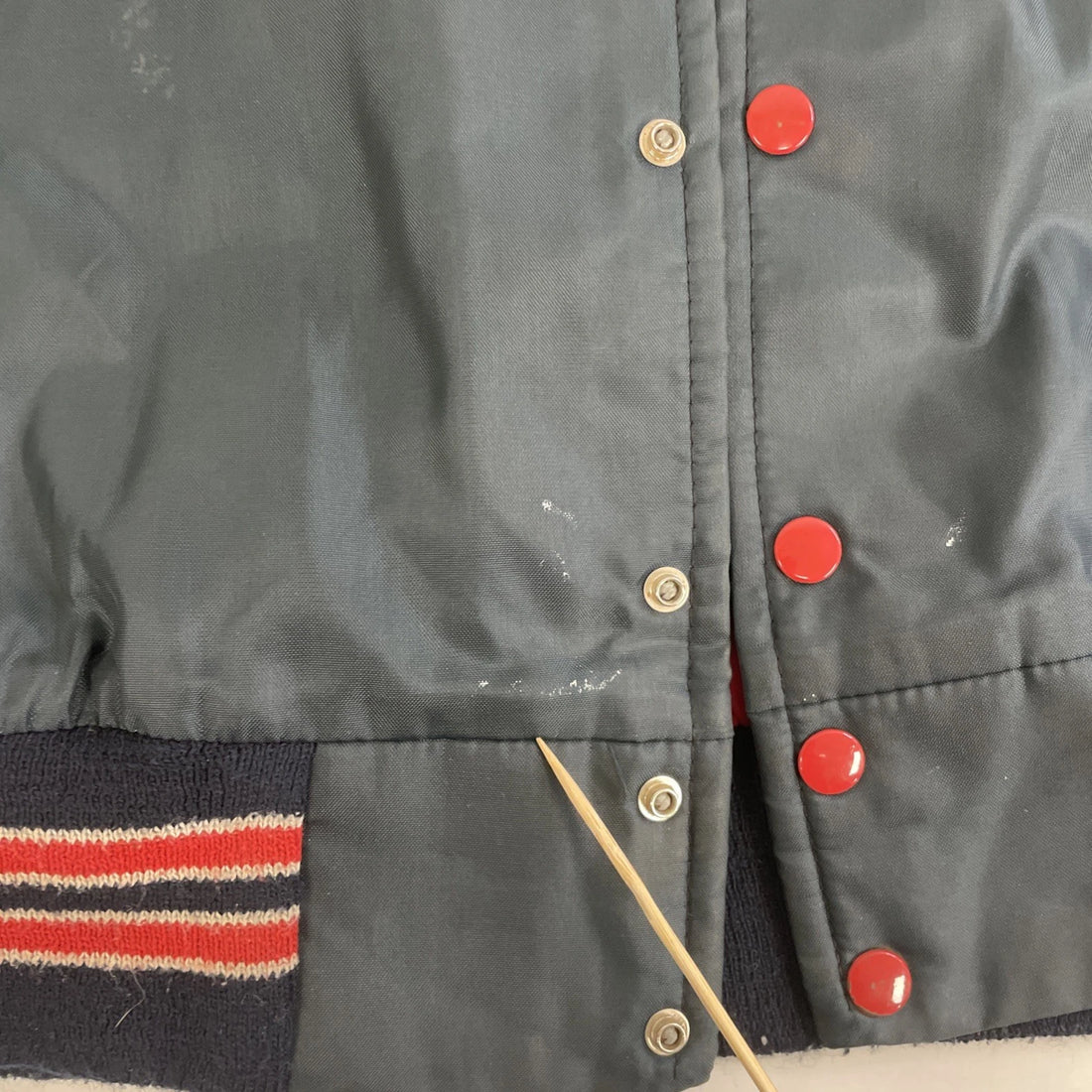 Vintage Boston Red Sox Satin Bomber Jacket Size Large MLB