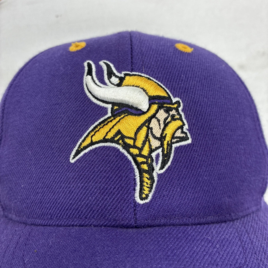 Minnesota Vikings Wool Logo Athletic Snapback Hat Cap OSFA NFL