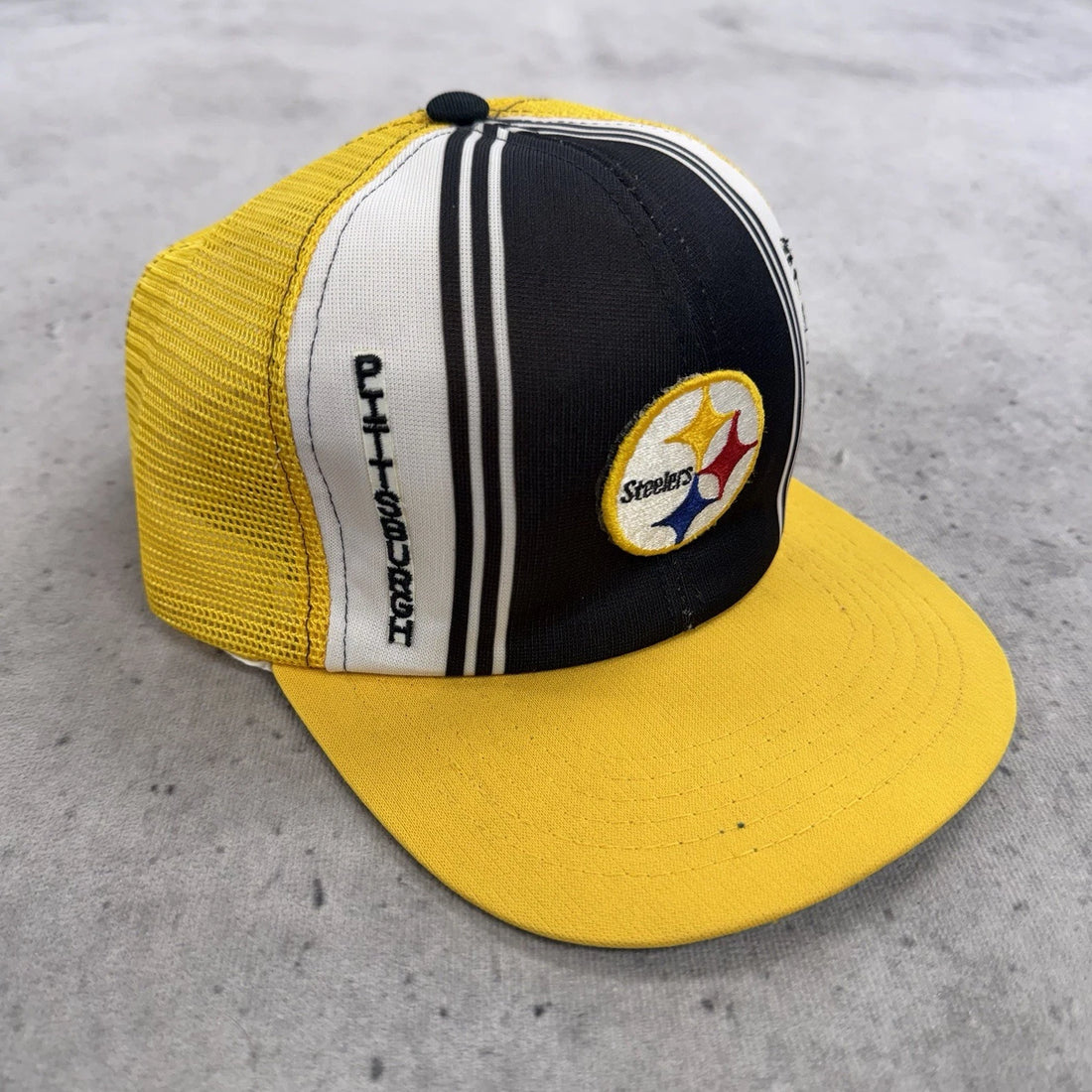 Pittsburgh Steelers Ted Fletcher Trucker Snapback Hat Cap OSFA NFL