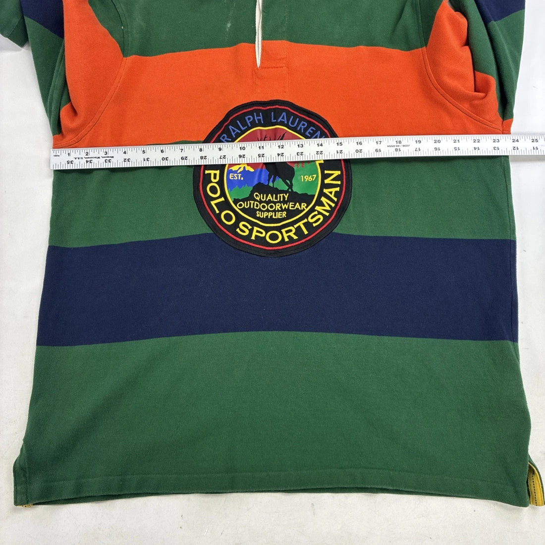 Polo Country Ralph Lauren Sportsman Rugby Shirt Size XL